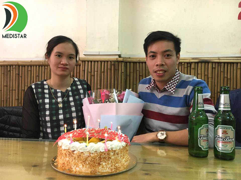 
			Medistar Việt Nam tổ chức sinh nhật cho anh Trần Xuân Chính – Nhân viên kinh doanh và chị Nguyễn Thị Vân – Nhân viên phòng kế toán.            
        