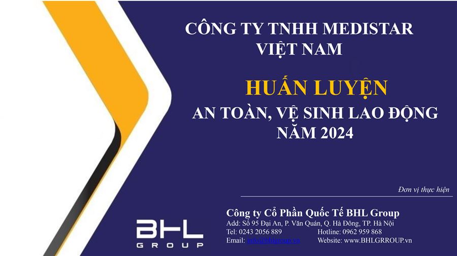 Tinh thần nghiêm túc, trách nhiệm của medistar việt nam qua buổi tập huấn atvslđ năm 2024!