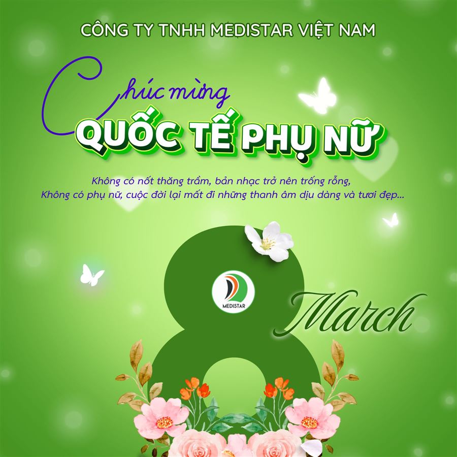 Chúc mừng quốc tế phụ nữ 8/3 - medistar việt nam tôn vinh những đoá hồng rực rỡ!