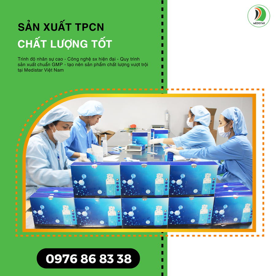 sản xuất TPCN Medistar Việt Nam