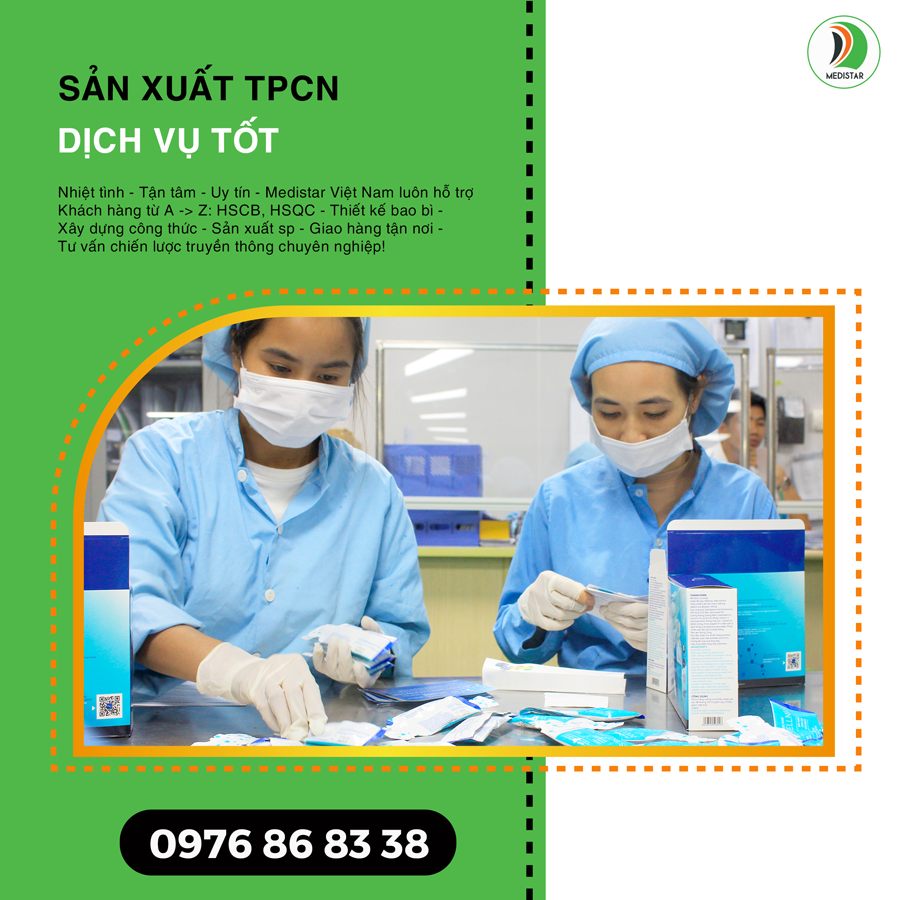 sản xuất TPCN Medistar Việt Nam