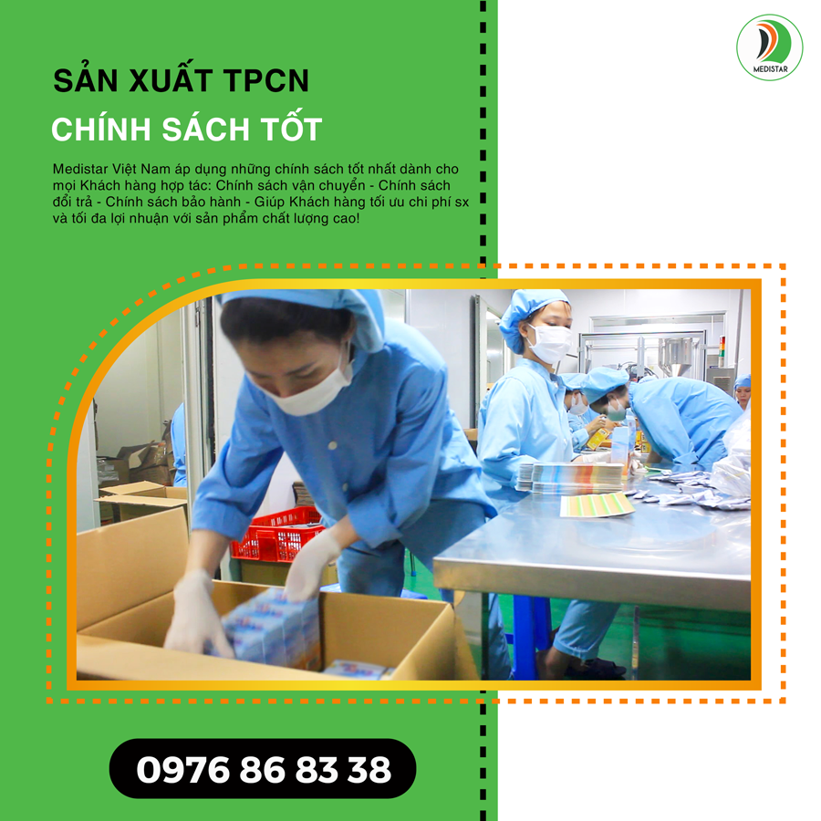 sản xuất TPCN Medistar Việt Nam