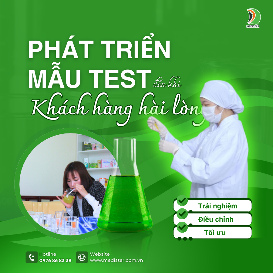 mẫu test TPBVSK tại Medistar