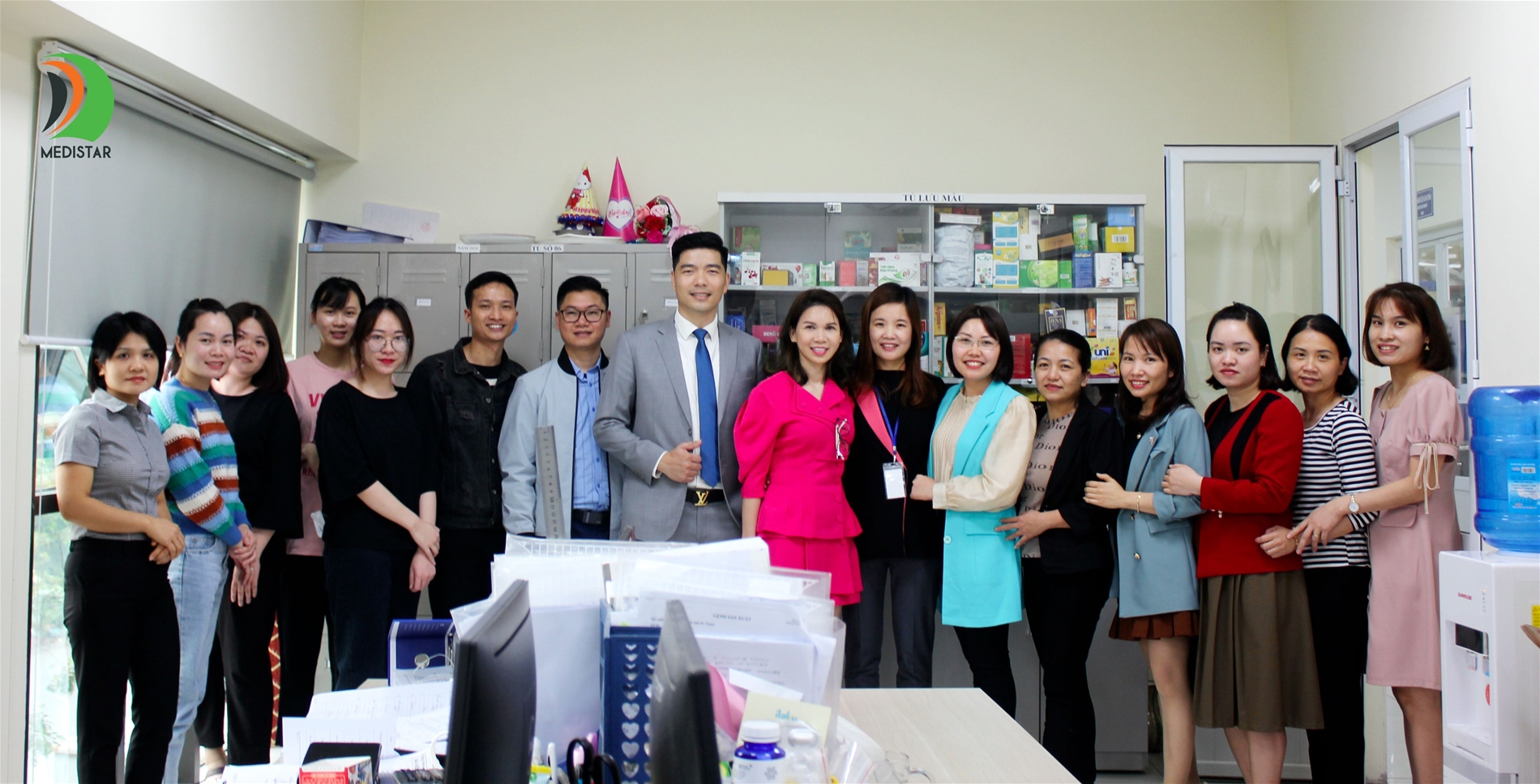 Phòng QA gửi lời cảm ơn đến sự quan tâm từ BLĐ Medistar Việt Nam