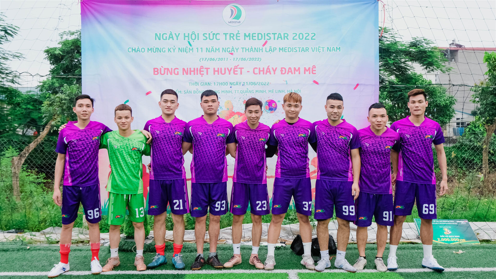 Giải phong cách bóng đá nam Medistar thuộc về FC 9X