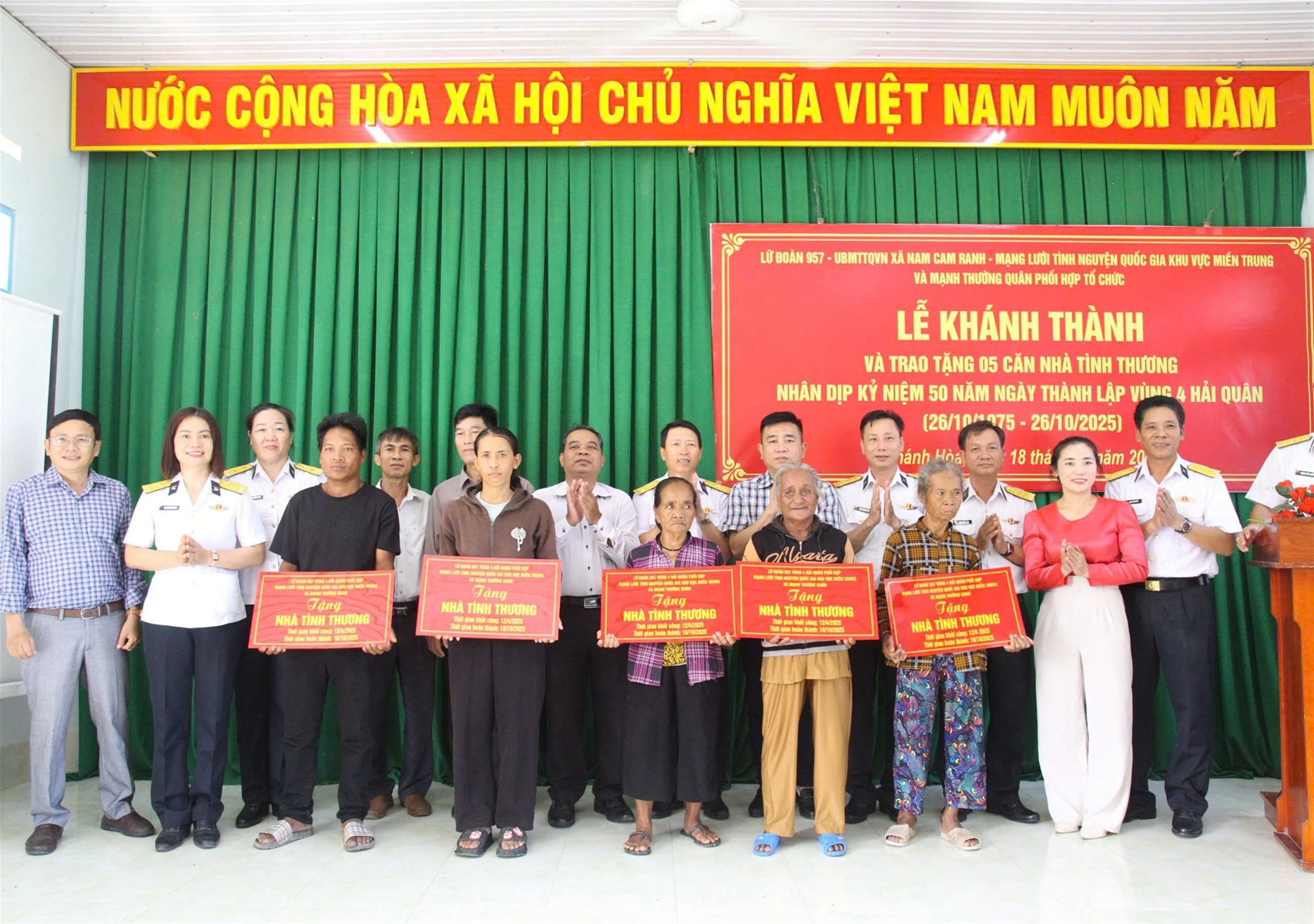 Medistar Việt Nam chung tay tặng nhà tình thương tại Nam Cam Ranh