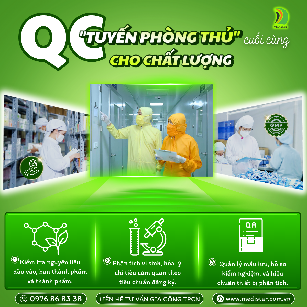 kiểm soát chất lượng tại Medistar Việt Nam
