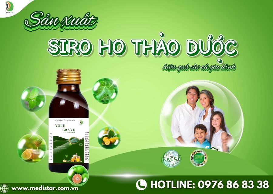 Sản xuất siro ho thảo dược - xu hướng chăm sóc sức khỏe hiệu quả cho cả gia đình!