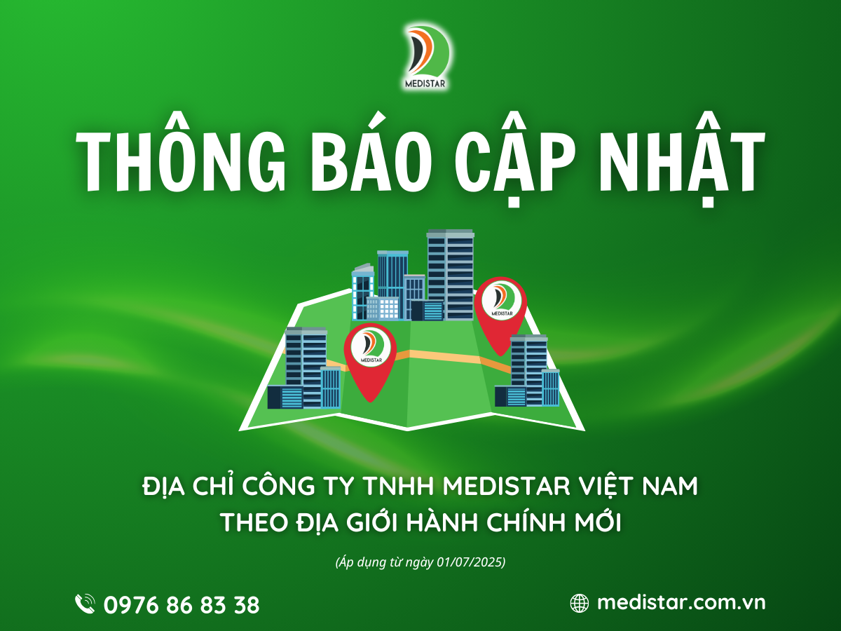 Medistar việt nam thông báo thay đổi địa chỉ hành chính từ ngày 01/07/2025!